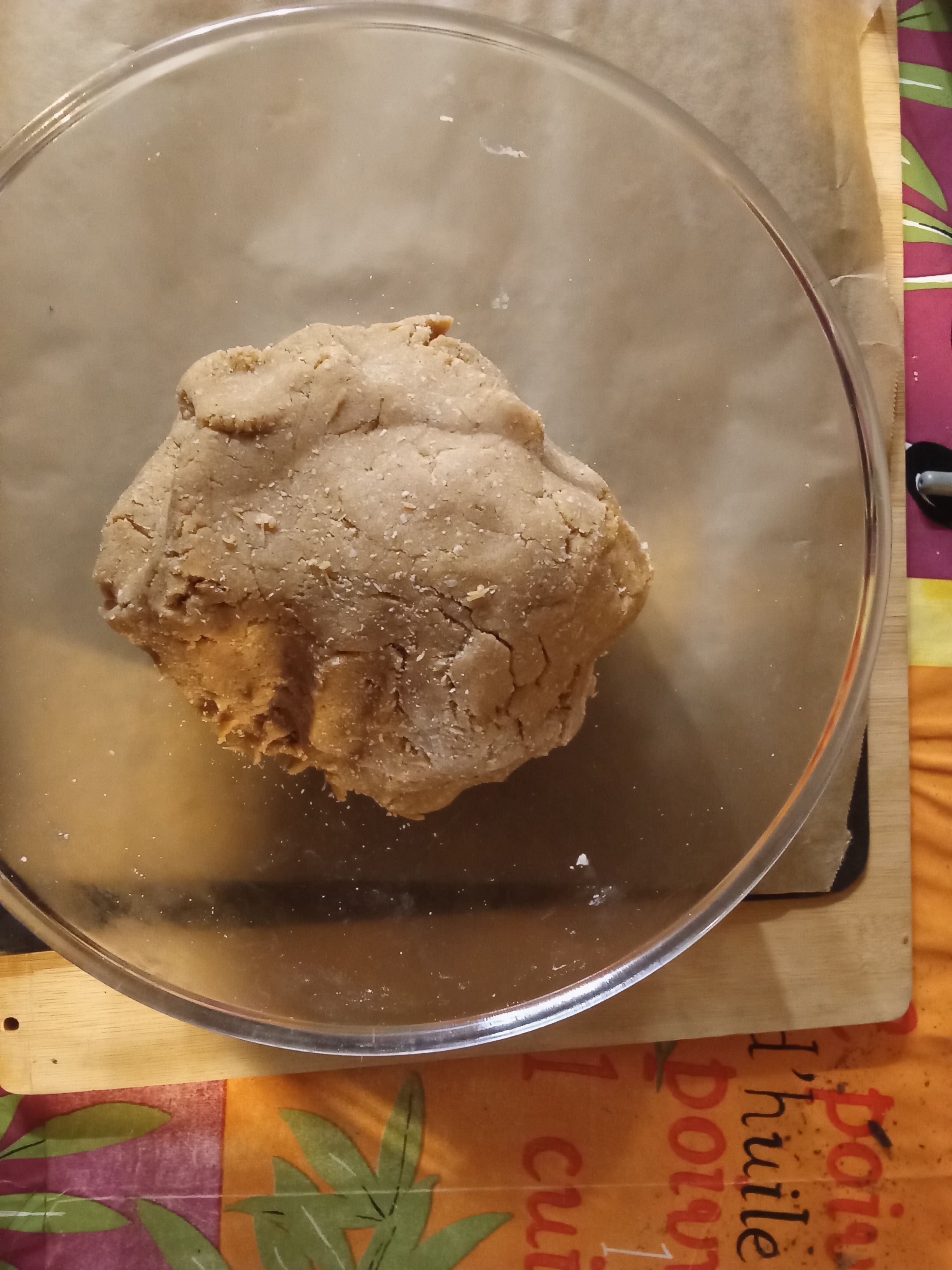 Dough after resting